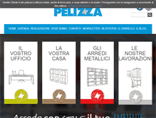 Tablet Screenshot of pelizza.it